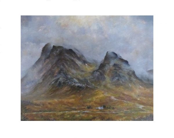 Glencoe oil painting